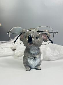 1入組考拉眼睛捕捉眼鏡架,創意禮品,動物樹脂工藝裝飾物 - 彩色 - 查看 1