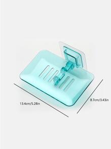 1 đĩa đựng xà phòng treo tường - màu đen - Xem 2