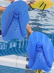 SHENYU Vây tay bơi màu xanh - Màu xanh lam - Xem 2