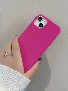 1 Ốp lưng điện thoại thạch màu kẹo bóng cổ điển tương thích với Apple 16 Pro Max, 16E, 14/13, 12, 11 Pro Max, XS Max, X, XR, 8, 7, 6S, Plus, Mini và Galaxy A13 5G, S21 FE 5G, A15, A21S, A34, A12, S21, S25, v.v. Ốp lưng điện thoại chống sốc, thích hợp làm quà tặng sinh nhật, tặng bạn gái, bạn trai hoặc sử dụng cá nhân - Màu Hồng Tươi - Xem 2