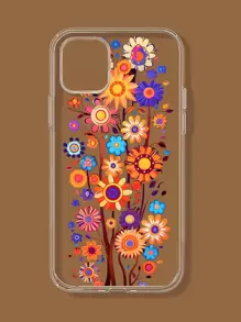 Etui na telefon w kwiaty - Wielokolorowe - Zobacz 1