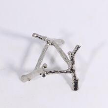 Branch base, crystal ball display frame, egg display frame, branch style, home decoration decoration - Silver - View 5