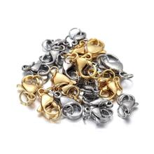 WGRXIRANYKM 20Pcs/Lot Lobster Clasp 40Pcs/Lot Jump Rings For Bracelet Necklace Chains DIY Jewelry Making Findings Supplies - Golden - View 6