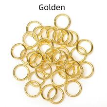 WGRXIRANYKM 20Pcs/Lot Lobster Clasp 40Pcs/Lot Jump Rings For Bracelet Necklace Chains DIY Jewelry Making Findings Supplies - Golden - View 3