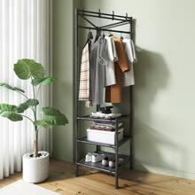 1pc Carbon Steel Corner Hanger, Modern Black Hanger For Home - Black - View 1