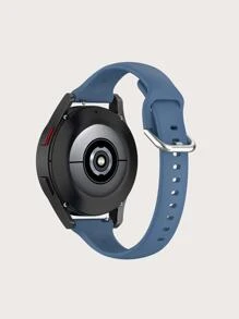 1入組透氣矽膠錶帶與三星兼容 - 青碧色 - 查看 2