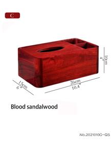Hộp Đựng Khăn giấy - Cà phê nâu - Xem 6