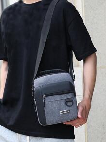 Túi xách nam Túi vải thường ngày Túi đeo vai bằng vải Oxford Túi đeo chéo nam Túi xách nam Ba lô Túi nhỏ Cặp công sở Túi đeo chéo bằng vải nylon thường ngày tối giản Túi đeo chéo đi làm thời trang Túi đeo chéo học sinh Túi đeo chéo Túi đeo chéo nam Túi du lịch mùa đông cho nam Đồ dùng du lịch thiết yếu Túi đeo chéo cắm trại cho nam Túi mùa hè Trở lại trường - Xám - Xem 4