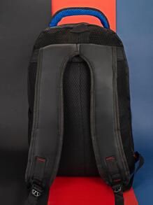 Men Functional Backpacks - 藍色 - 查看 2