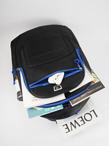Men Functional Backpacks - 藍色 - 查看 5