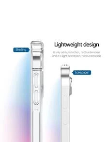 Clear Anti-Fall Case Compatible With iPad - Clear - View 1