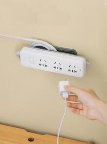 Giá đỡ dải điện treo tường 1pc - trắng - Xem 2