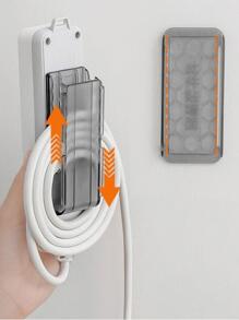 Giá đỡ dải điện treo tường 1pc - trắng - Xem 6