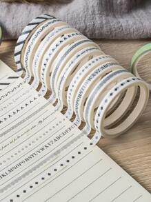 1盒混合圖案隨機和紙膠帶