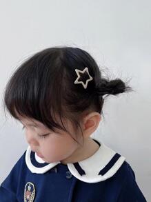 10pcs Girls Star Design Hair Clips