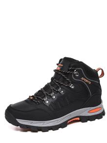 新款春夏戶外登山鞋適合男士,舒服,耐用,抗打滑,低切,合適適用於遠足,跑步,ETC. - 黑色 - 查看 3