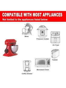 3入組/套塑膠插頭掛鉤,現代免打孔插座支架適用於家庭 - 白色 - 查看 3