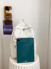 Bolsa para la escuela Niños Mochila en primario bolsa escuela para adolescente Chicos impermeable Mochilas Mochila - Blanco - Ver 6