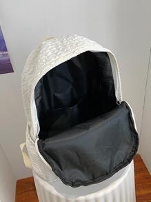 Bolsa para la escuela Niños Mochila en primario bolsa escuela para adolescente Chicos impermeable Mochilas Mochila - Blanco - Ver 4