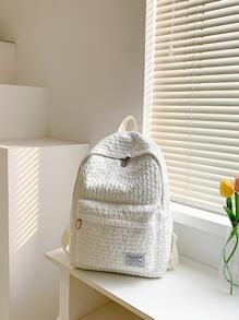 Bolsa para la escuela Niños Mochila en primario bolsa escuela para adolescente Chicos impermeable Mochilas Mochila - Blanco - Ver 1