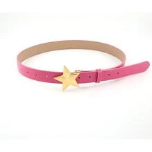Star Buckle Belt - Hot Pink - View 2