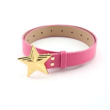 Star Buckle Belt - Hot Pink - View 1