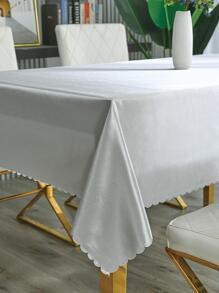 1塊桌布,固色面料,適用於戶外用餐,露營和家具保護 - 灰色 - 查看 5