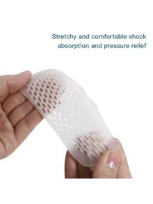 高跟鞋蜂窩矽膠前腳墊半鞋墊，女式防滑鞋墊，腳墊，防止鞋子磨損，讓鞋子更舒適合腳