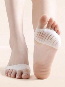 高跟鞋蜂窩矽膠前腳墊半鞋墊，女式防滑鞋墊，腳墊，防止鞋子磨損，讓鞋子更舒適合腳