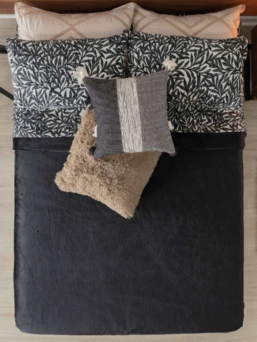 COBERTOR LIGERO NEGRO - Negro - Ver 1