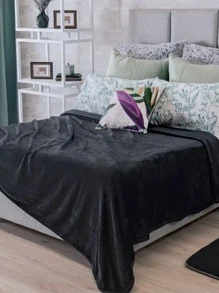COBERTOR LIGERO NEGRO - Negro - Ver 2
