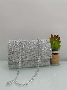 Women Evening Bags - 銀色 - 查看 7
