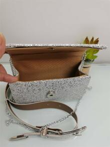 Women Evening Bags - 銀色 - 查看 2