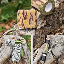 12pcs Self-adhesive Stretch Non-woven Fabric Camouflage Tape For Outdoor Use - Multicolor - View 4