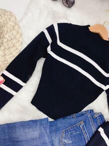 Women Sweaters - 黑色 - 查看 2