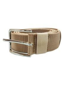 Men Belts - Beige - View 1