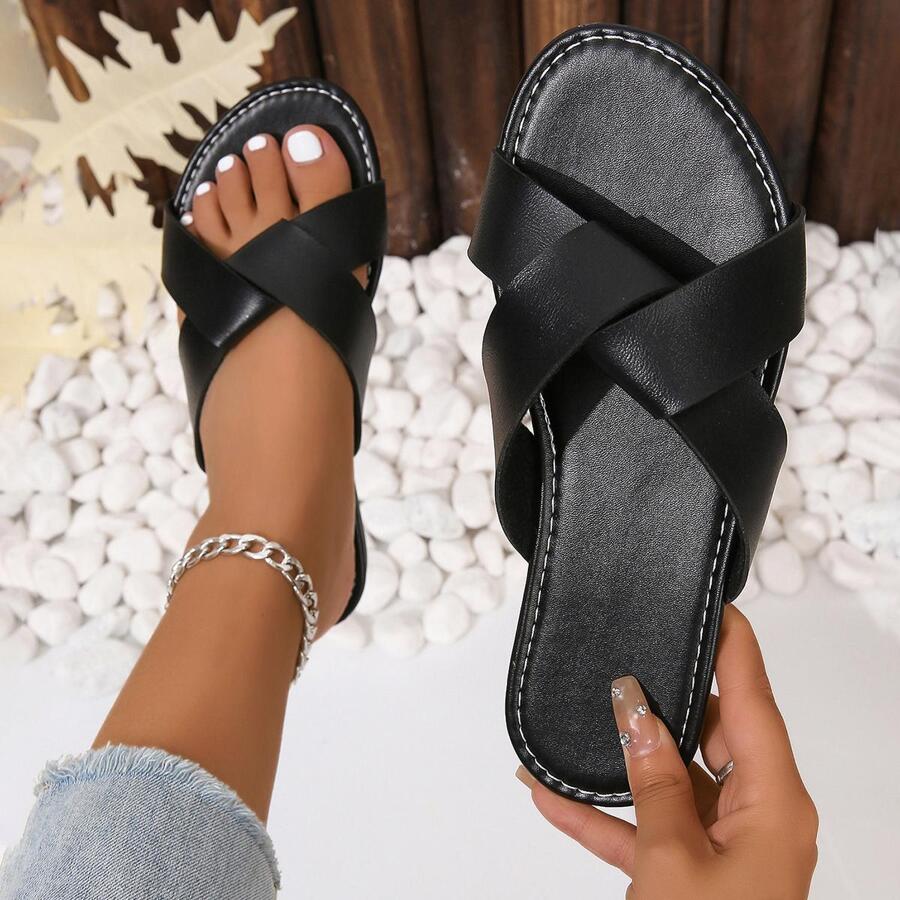 Dép bệt Nữ - màu đen - Xem 1