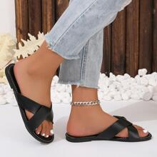 Dép bệt Nữ - màu đen - Xem 3