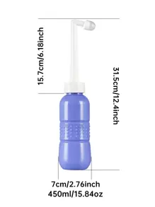 Banheira Portátil Para Viagem 450ml Bacia De Limpeza Corporal Portátil Para Higiene & Viagem