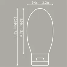 3pcs/1pc Leakproof Silicone Travel Bottle Set, Refillable & Squeezable Containers For Shampoo, Lotion And Toiletries Bathroom Decor Summer