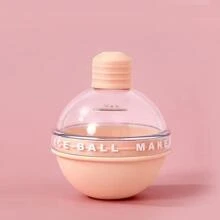 1 Máy Tính Sáng Tạo Bóng Đèn Hình Đá Bóng Máy Làm, Whisky Đá Khuôn, kẹo Màu Kem Khay Đựng Rượu Whisky Và Cocktail - Hồng - Xem 2