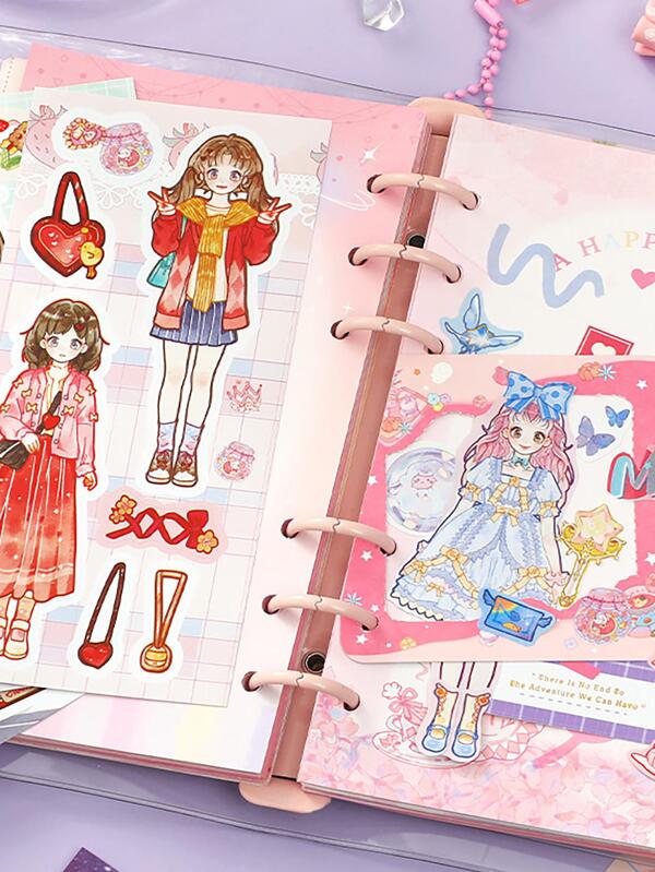 1pc Cartoon Graphic Sticker