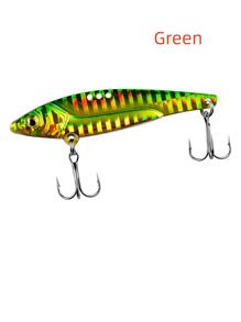 1pc 5g/7g/17g/20g Sinking Long Casting Vib Metal Lure, Artificial Fish Bait For Black Bass - Green - View 5