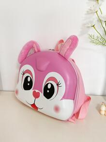 Niños Bolsa creativa con diseño de conejo cremallera dulce - Rosa - Ver 6