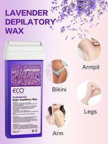 Cera depilatoria de baja temperatura para mujeres y hombres, fácil de usar - Morado Violeta - Ver 4