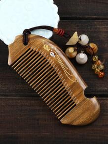 Peine de madera - Bronce - Ver 3