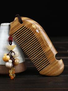 Peine de madera - Bronce - Ver 2