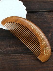 Peine de madera - Bronce - Ver 4