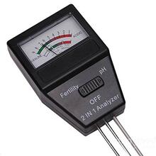 New 2 In 1 Soil Fertility Detecter For Nitrogen Phosphorus Potassium Analyzer Soil PH EC Meter Tester Soil Acidometer Test - Multicolor - View 6