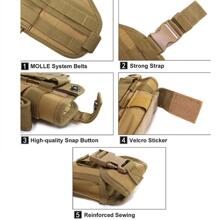 1set Polyamide Hiking Holster & Bag - Khaki - View 3